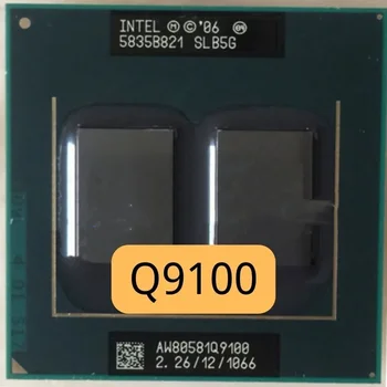 lntel quad core Q9100 SLB5G 2.26 G 12M PGA pôvodné offici Q9100 SLB5G 2.26 G 12M PGA verzia CPU pracovné stanice, socket PGA