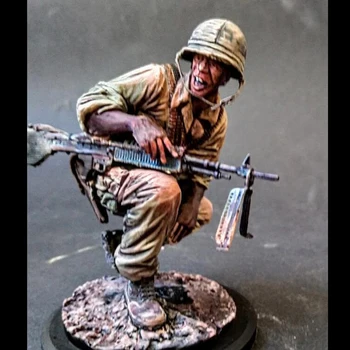 Živica vojak 1/16 dávnych vojak Vojny vo Vietname Model Unassambled Nevyfarbené Obrázok Stavebných Kit