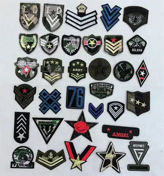 Multi doprava 10 ks Odznakov, Vyšívané patch žehlička na Motív Nášivka odevu, vyšívanie škvrny DIY príslušenstvo