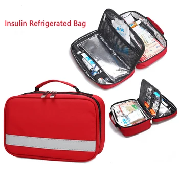 Vysoko Kvalitné Nepremokavé Inzulínu lekárničky Prenosné Chladiace Cool Taška Poli Medicíny Chladné Skladovanie tašky pre Diabetes Ľudí