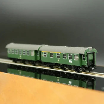 N Typ 1/160 Vlak Model FLEISCHMANNA 809911 DB Štyri generácie Osobnej Preprave Dve časti Vlaku Model Prepravu Hračka