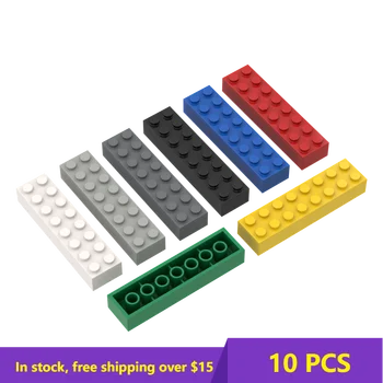 10pcs MOC 93888 BricksThick 2x8 Bodky Vzdelávacie Kreatívne HOBBY Hračky pre Stavebné Bloky pre Deti Údaje Plastové Compatible3007