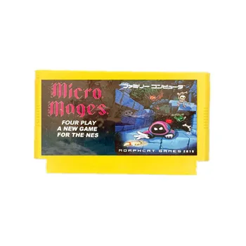 Micro Mágovia-60 Kolíky Hra Kazety pre 8 Bit Herné Konzoly
