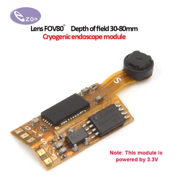 1MP 4 mm low-teplo endoskopu modul USB lekárske priemyselnej inšpekcie pomocou EZ-EN40SNL-S