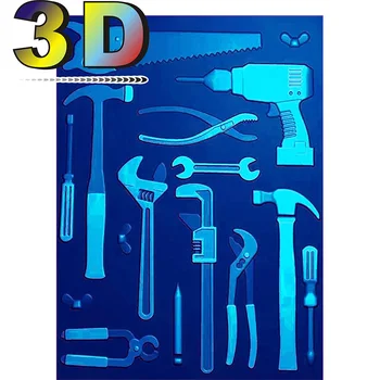 Toolbox 3d Plastický Zložku A Podporné Formy, Šablóny, Šablóny Pečiatky, Scrapbooks, Papierové Karty, Foto Album Výroby, 11