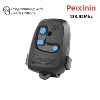 433.92 Mhz Peccinin Rolling Code Diaľkové Ovládanie s Klip Pre Portoes Automaticos Garagae Dvere