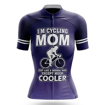 Mama Ženy, Cyklistika Dres Krátky Rukáv Cyklistické Tričko Požičovňa Nosenie Horskej Ceste, Oblečenie Cyklus Závodný MTB Oblečenie