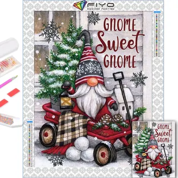 Diamond Maľovanie Nová Kolekcia 2023 Santa Claus Výšivky Gnome Diamond Mozaiky Cross Stitch Súpravy, Vianočné Dekorácie
