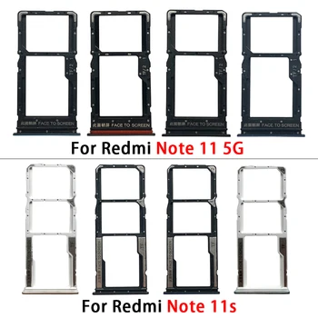Originálne Náhradné Diely Pre Xiao Redmi Poznámka 11 11S 11 Pro 4G 5G zásuvka na Kartu SIM Slot Držiak + Pin