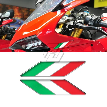 3D Nádrž Motocykla Obtlačky Taliansko Krídlo Nálepky Italia Obtlačky Prípade Aprilia Ducati Yamaha, Suzuki, BMW MV Kawasaki