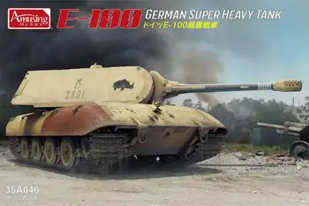 Zábavné Hobby 35A046 Mierke 1/35 druhej svetovej VOJNY nemecká E100 Super Ťažký Tank Model Auta