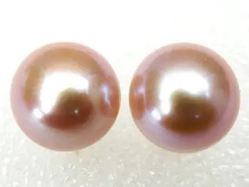 Nové AAA 12mm South Sea Ružový shell Pearl Náušnice 14k jemné jewelryfine jewelryJewelry Tvorby
