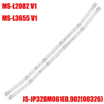 30 ks LEDbacklight pásy Pre JS-JP32DM061ED.902 MS-L3655 V1 JS-D-JP32DM-061EC(70910) (80510) MS-L2082 V1 V2 LA021 STV-32LED20W