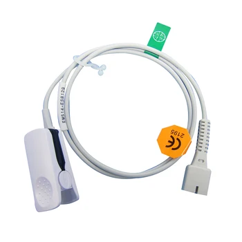 Kompatibilné Urit UT-100 Digitálny Monitor. Opakovane Spo2 Senzor Senzor Kyslíka v Krvi, Konektor, Spo2 Senzor Kábel pre Pulzný Oximeter