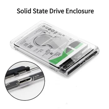 SATA3 Na USB3.0 Mobilný Pevný Disk Krytu Usb3.0 Pevný Disk SSD HDD ssd Mechanického Pevného Disku Krytu JMS578