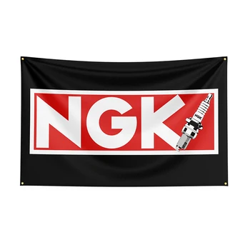 3x5 NGK Vlajka Polyester Tlačených Častí Vozidla, Banner Pre Decor 1