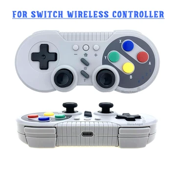 Bezdrôtový Gamepad pre Nintendo Switch Radič Bluetooth-Kompatibilné Ovládač s Vibrácie Radič pre Prepnutie/ Windows