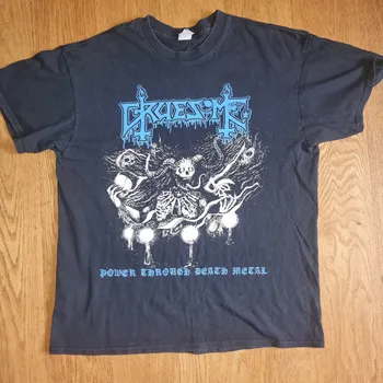 Hrozné Deathfest Udalosti 2016 T-shirt Death Metal Morbídne