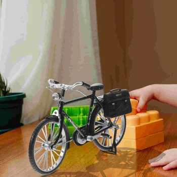 1 Nastavte Ročníka Požičovňa Model Železa Bicykli Ornament DIY Bicykli Miniatúrne Sošky Domáce Dekorácie