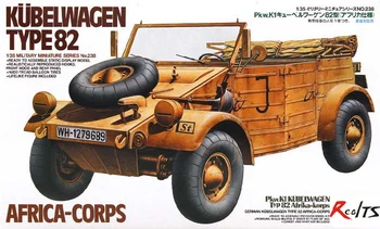 TAMIYA MODEL 35238 nemecký Kbelwagen Typ 82 Afrika-Zborov
