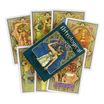 Astrologické Lenormand Oracle Kariet, Veštenie Tarot Paluba Anglický Vízia Edition Rada Playing Hra Pre Strán