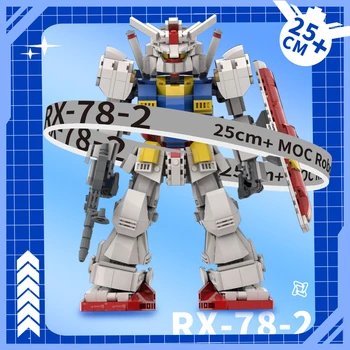 MOC 90920 Anime Robo RX-78-2 Stavebné Bloky Film a Televízia Model Robota Tehly Hračky Pre Deti Narodeninám