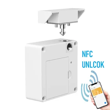 Smart Skrinka zámok Neviditeľné Elektronické Zámky pre skrinky IC Karty NFC Odomknúť Skrinku Sauna Skrinka na Zásuvky Smart Zámky na Nábytok